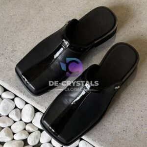 Black Luxury Half Shoe for Men