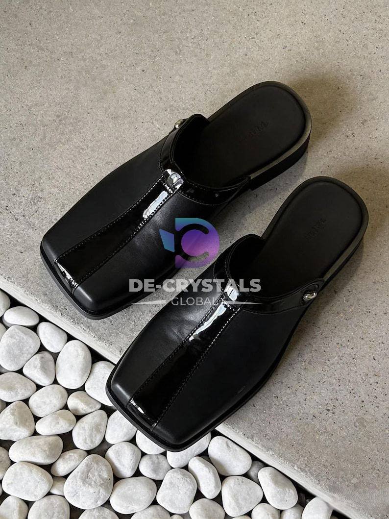 Black Luxury Half Shoe for Men