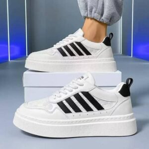 Adidas Sneakers Canvas Black Stripe